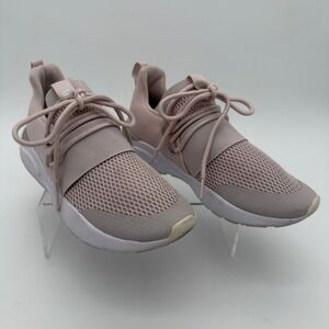Fabletics Zuma III Sneakers Womens 6 Blush Pink Mesh Lace Up Athletic Shoes